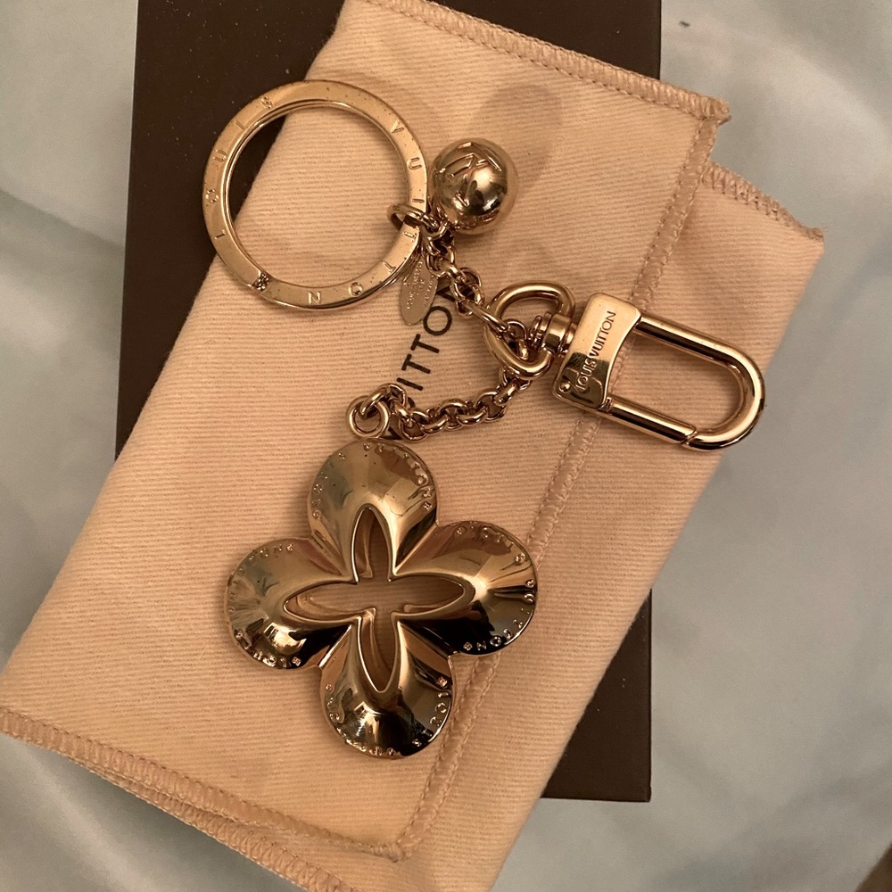 Louis Vuitton bag charm/key chain